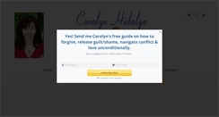 Desktop Screenshot of carolynhidalgo.com